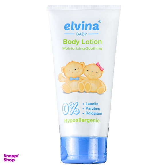 لوسیون بدن کودک الوینا (Elvina) کد 02 حجم 200 میلی لیتر