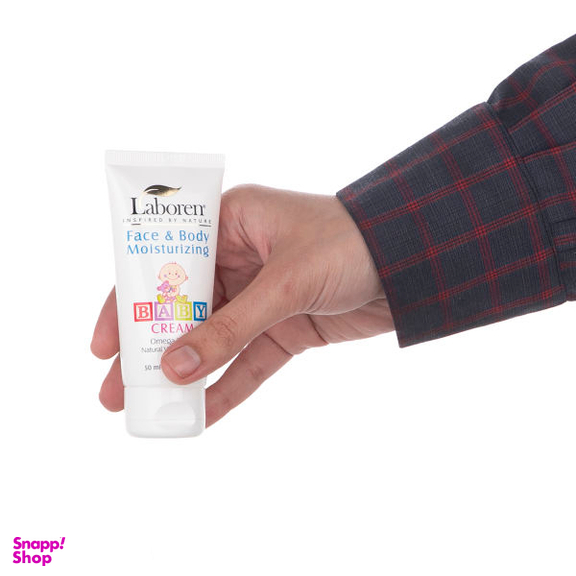 کرم مرطوب کننده کودک لابورن (Laboren) مدل Moisturizing حجم 50 میلی لیتر