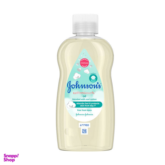 روغن بدن کودک جانسون (Johnson) مدل Cottontouch حجم 290 میلی لیتر