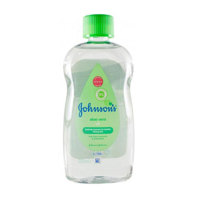 روغن بچه جانسون (Johnson) مدل Aloe vera حجم 300 میلی لیتر