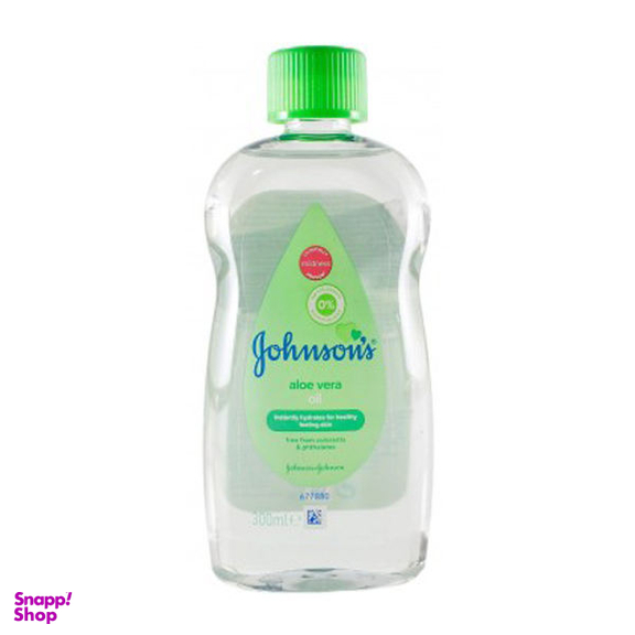 روغن بچه جانسون (Johnson) مدل Aloe vera حجم 300 میلی لیتر