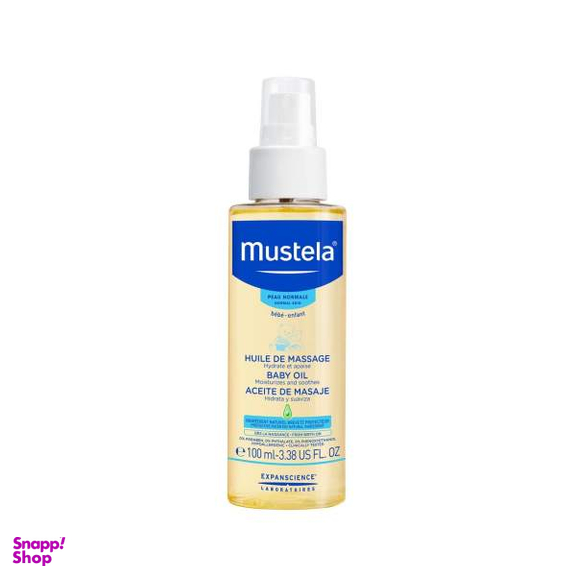 اسپری روغن بچه موستلا (Mustella) مدل Tk9876 حجم 100 میلی لیتر