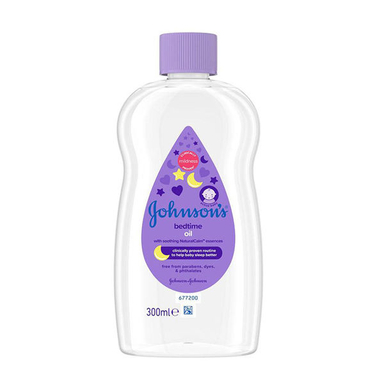 روغن بچه جانسون (Johnson) مدل Bedtime 12 حجم 300 میلی لیتر