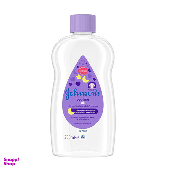 روغن بچه جانسون (Johnson) مدل Bedtime 12 حجم 300 میلی لیتر