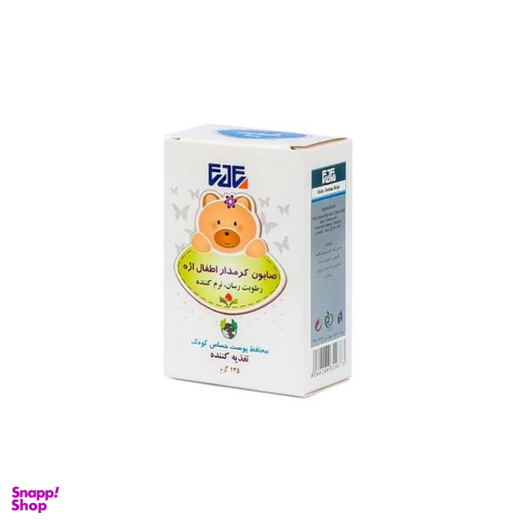 صابون اطفال اژه (EJE)مدل کرم دار حجم 125 گرم