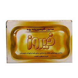 صابون بچه گلیسیرینه فیروز (firooz) حجم 75 گرم بسته 2 عددی