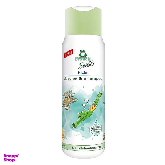 شامپو سر و بدن کودک فراش (Frosch) مدل Pa9289.1 حجم 300 میلی لیتر
