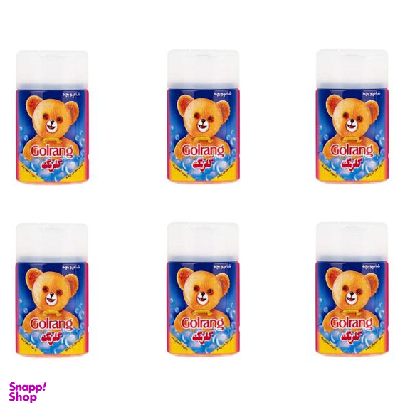 شامپو بچه گلرنگ (Golrang) مدل خرسی بسته 6 عددی