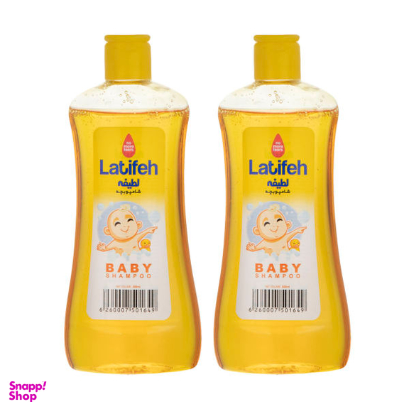 شامپو مو بچه لطیفه (Latifeh) کد 01 حجم 300 میلی لیتر مجموعه 2 عددی