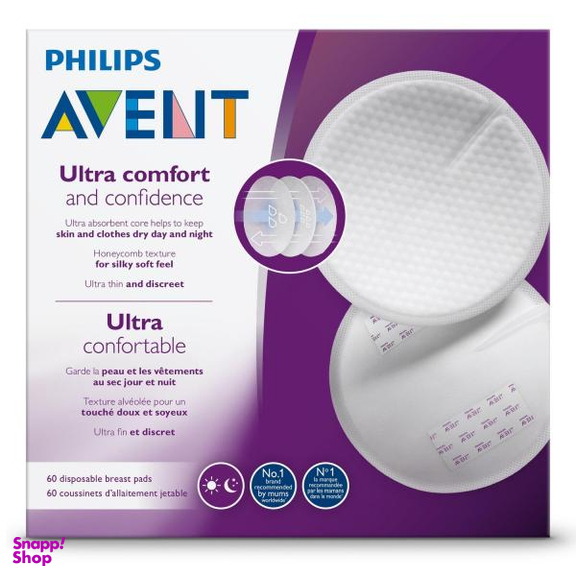 پد سینه اونت (Avent) مدل SCF254/61 بسته 60 عددی