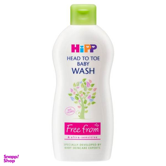 شامپو سر و بدن هیپ (Hipp) مدل Free From حجم 350 میلی لیتر