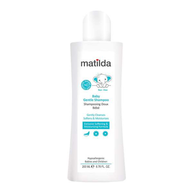 شامپو کودک ماتیلدا (Matilda) مدل Gentle حجم 200 میلی لیتر