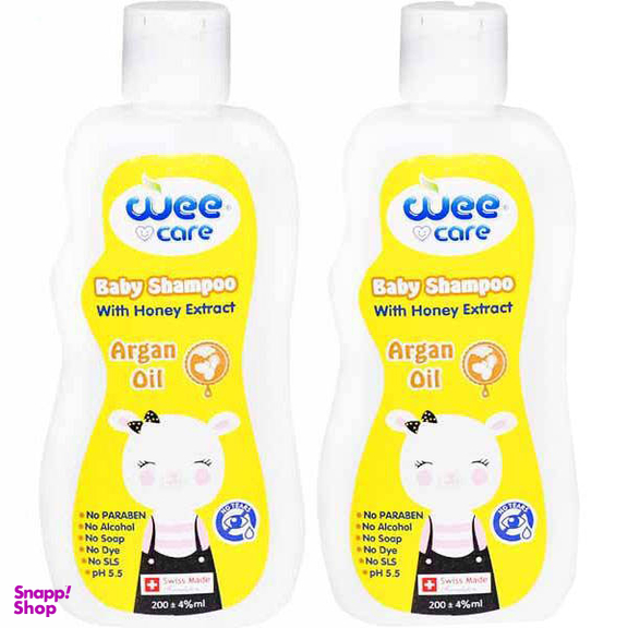 شامپو کودک وی کر (Wee Care) مدل Argan حجم 200 میلی لیتر بسته 2 عددی