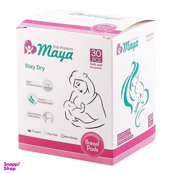 پد سینه مایا (Maya) مدل 001 بسته 30 عددی