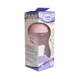 بطری دهانه استاندارد وی کر (wee care) مدل پروپیلن کد B324 حجم 300 میلی لیتری
