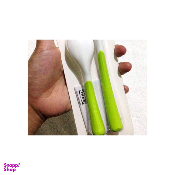 قاشق غذا خوری کودک ایکیا (Ikea) مدل Borja مجموعه 2 عددی