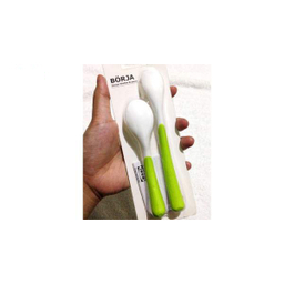 قاشق غذا خوری کودک ایکیا (Ikea) مدل Borja مجموعه 2 عددی