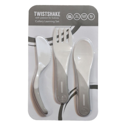 ست قاشق و چنگال و کارد کودک تویست شیک (Twistshake) مدل TS122070
