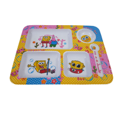 ظرف غذای کودک مدل باب اسفنجی و پاتریک کد 702