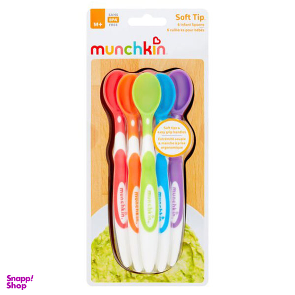 قاشق مانچکین (Munchkin) مدل MU0321 بسته 6 عددی