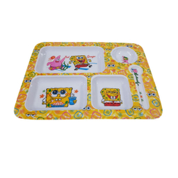 ظرف غذای کودک مدل باب اسفنجی کد 702