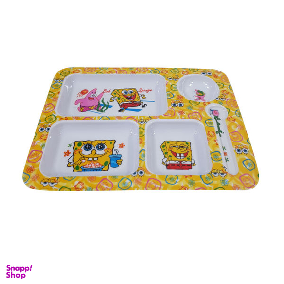 ظرف غذای کودک مدل باب اسفنجی کد 702