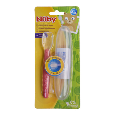 قاشق کودک نوبی (Nuby) طرح قاب دار کد ID5555.3
