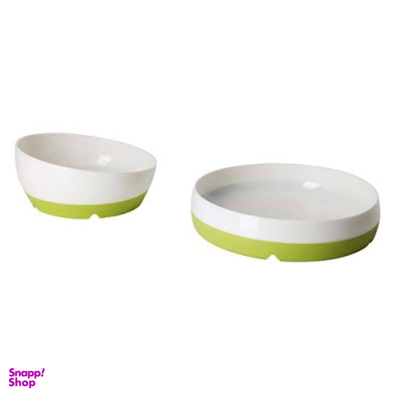 بشقاب کودک ایکیا (Ikea) مدل SMAGLI مجموعه 2 عددی