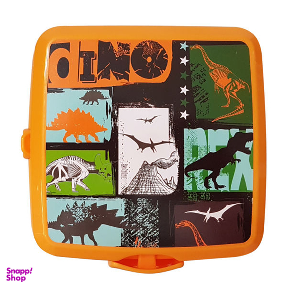 ظرف غذا 3 تکه کودک هوبی لایف (Hobby Life) مدل Dino