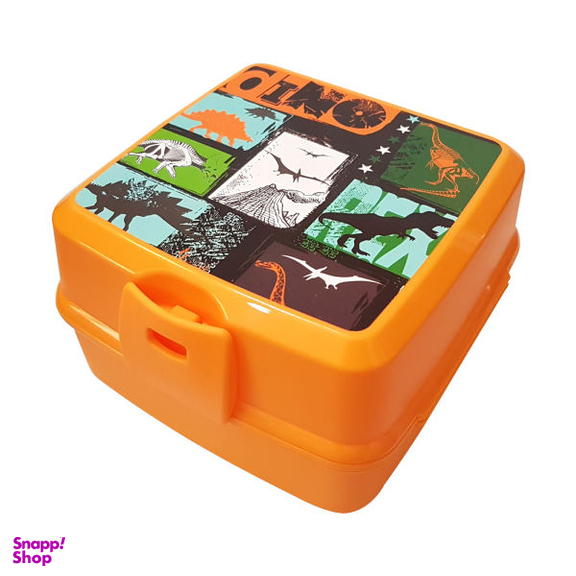 ظرف غذا 3 تکه کودک هوبی لایف (Hobby Life) مدل Dino