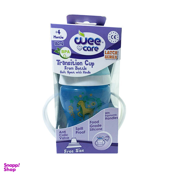 لیوان کودک وی کر (Wee Care) کد C706 حجم 180 میلی لیتر