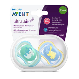پستانک ارتودنسی اونت (Avent) مدل الترا ایر 349/10 بسته 2 عددی