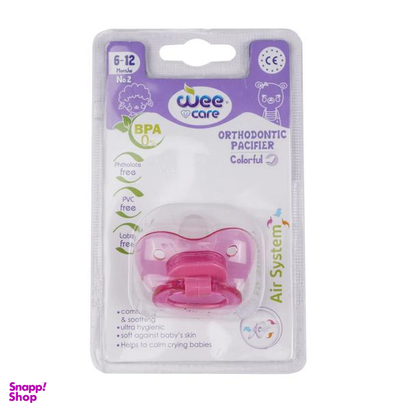پستانک ارتودنسی وی کر (Wee Care) مدل P108