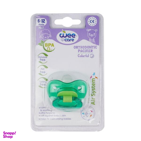 پستانک ارتودنسی وی کر (Wee Care) مدل P108