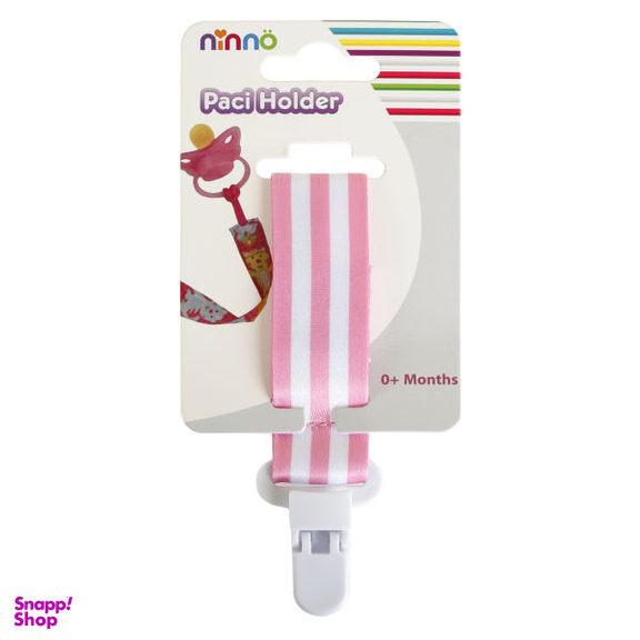 بند پستانک نیننو (Ninno) مدل Pink Stripes