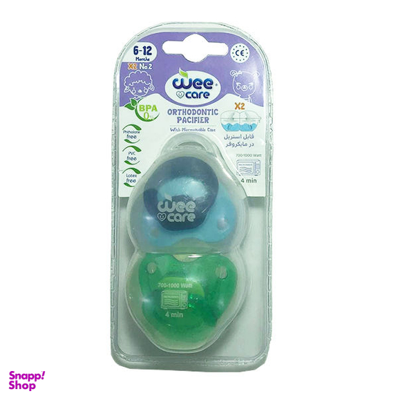 پستانک ارتودنسی وی کر (Wee Care) مدل P138