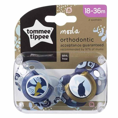 پستانک ارتودنسی تامی تیپی (Tommee Tippee) مدل پرنده مجموعه 2 عددی
