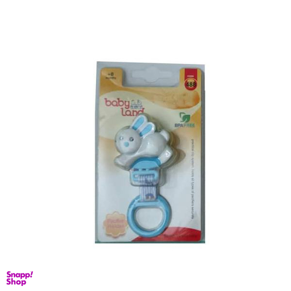 بند پستانک بی بی لند (Baby Land) مدل خرگوش کد 488