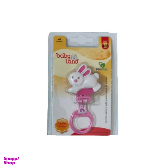 بند پستانک بی بی لند (Baby Land) مدل خرگوش کد 488