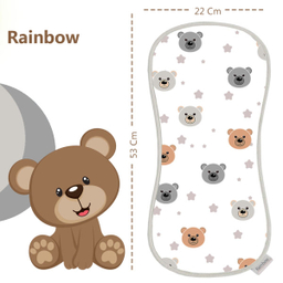آروغ گیر نوزاد رینبو (Rainbow) مدل Bear