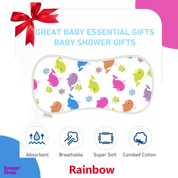 آروغ گیر نوزاد رینبو (Rainbow) مدل Whale