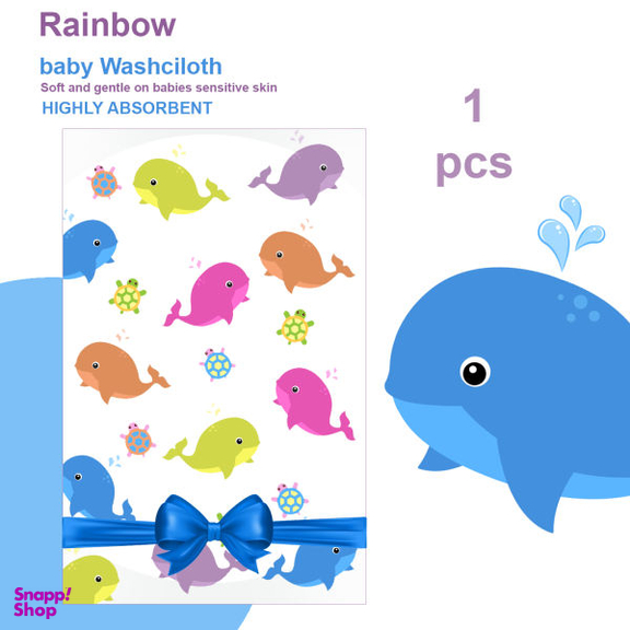 خشک کن کودک رینبو مدل Whale