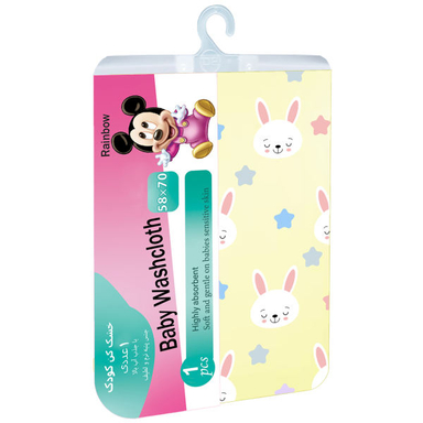 خشک کن کودک رینبو (Rainbow) مدل Rabbit Washcloth