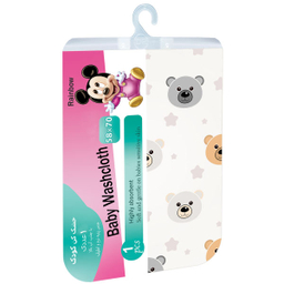 خشک کن کودک رینبو (Rainbow) مدل Bear Washcloth