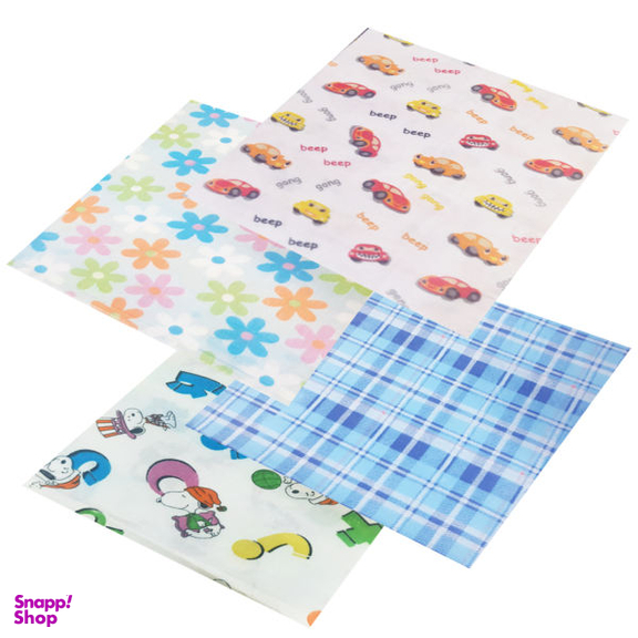 خشک کن کودک رینبو مدل Boywashcloth بسته 4 عددی