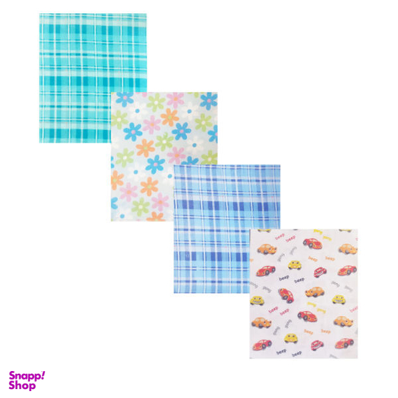 خشک کن کودک رینبو مدل Boywashcloth بسته 4 عددی