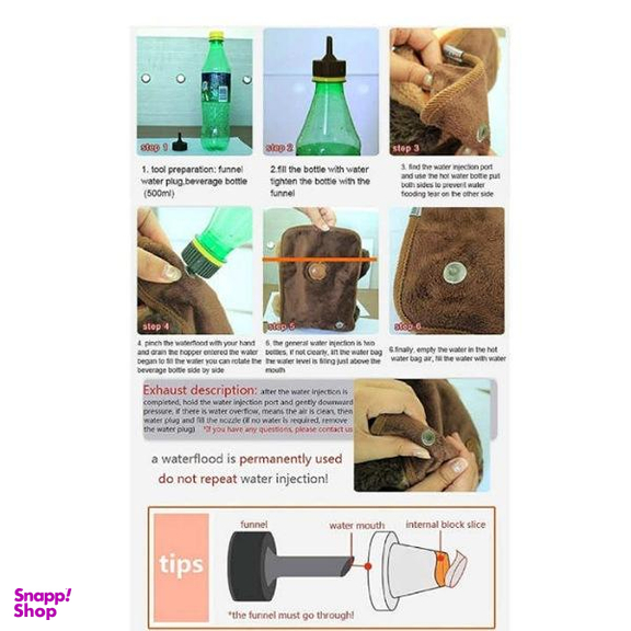 کیسه آب گرم برقی مدل Hot