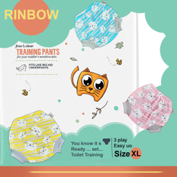 شورت آموزشی کودک رینبو (Rainbow) مدل XL-Tricot-Cat