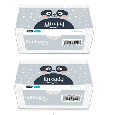 گوش پاک کن کودک پنبه ریز (Panberes) مدل 60 مجموعه 2 عددی