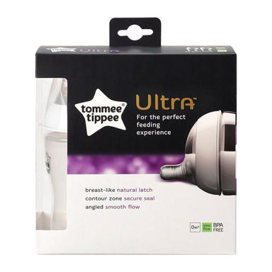 شیشه شیر تامی تیپی (Tommee Tippee) مدل T42410258 ظرفیت 150 میلی لیتر بسته 2 عددی